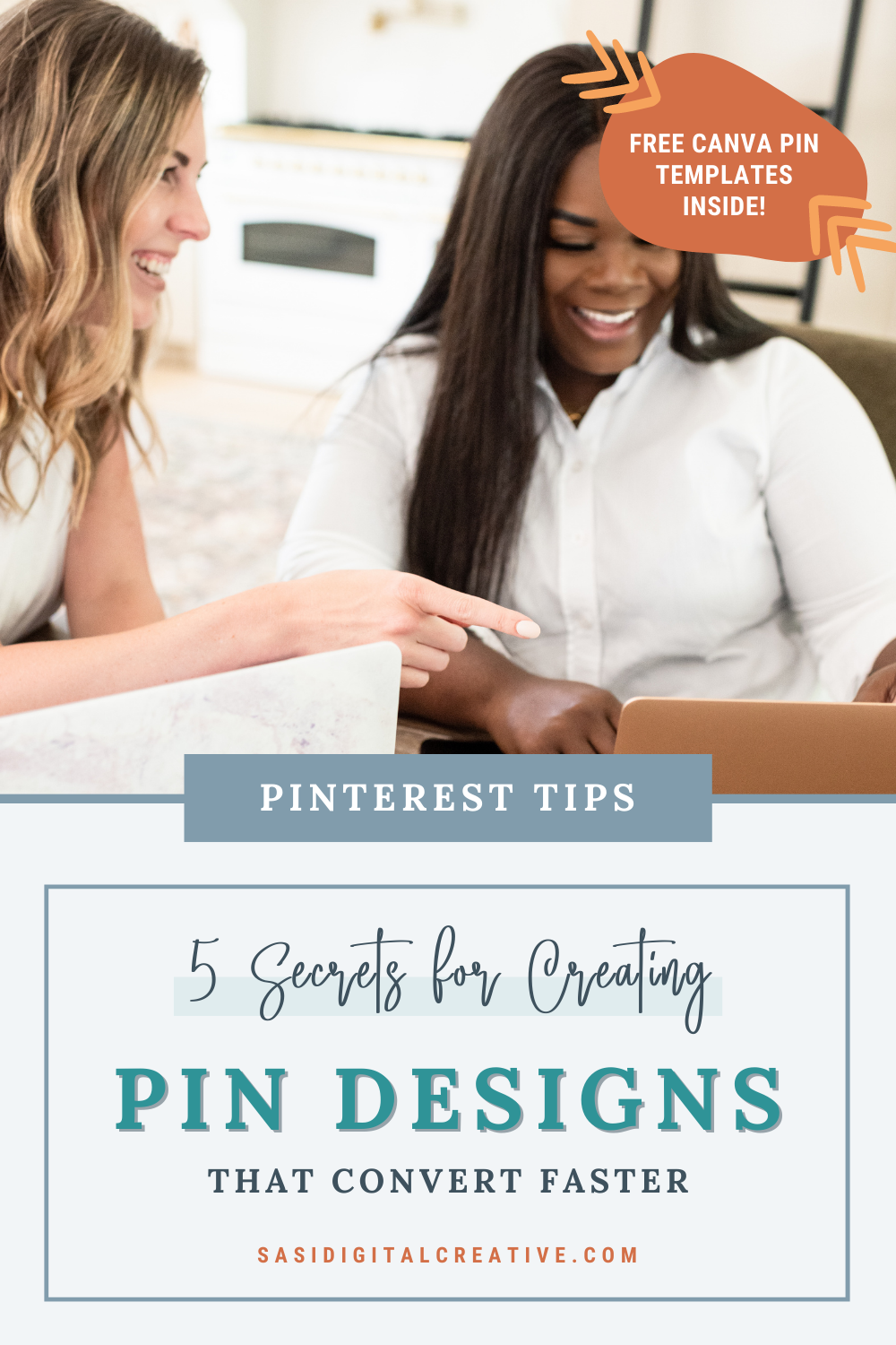 Discover insanely easy hacks for batch creating new Pinterest pin designs whether it's for a standard pin or a video pin. Explore creative ideas, how to make aesthetic pin templates in Canva, and techniques to make your pin graphics go viral. Find more best Pinterest pin design, pinterest hacks and pinterest growth tips at sasidigitalcrative.com.