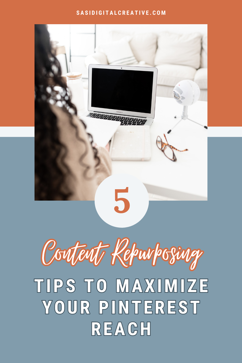 This post will show you a step-by-step guide on repurposing content for Pinterest. Learn how to leverage your blog posts and social media content to reach a wider audience on Pinterest. Discover my strategy and workflow with this guide on how to succesfully repurpose content, the best tools to use and the common mistakes to avoid that business owners often make. Find out the best Pinterest marketing strategy and pinterest growth hacks to boost your online presence at sasidigitalcreative,.com.